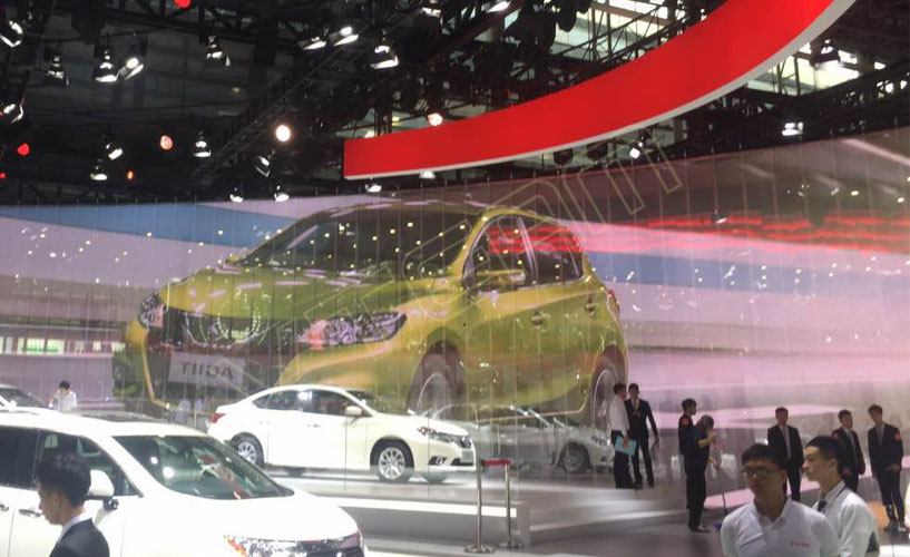 廣州車展 透明LED顯示屏G-3.9項(xiàng)目