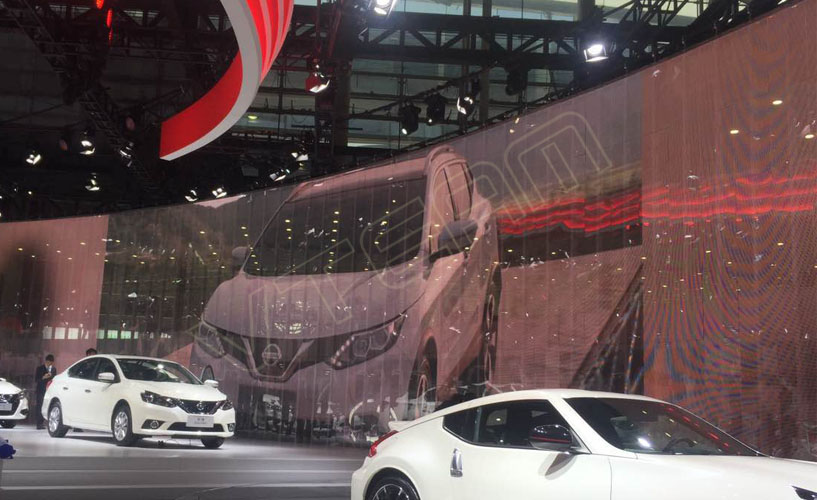 廣州車展 透明LED顯示屏G-3.9項(xiàng)目