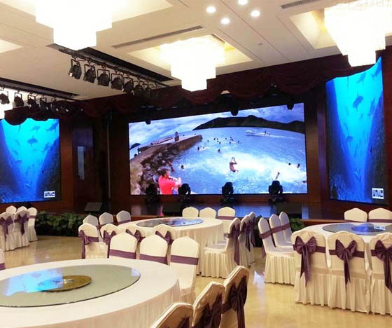 婚慶LED顯示屏作用及布置，婚慶LED大屏幕多少錢?