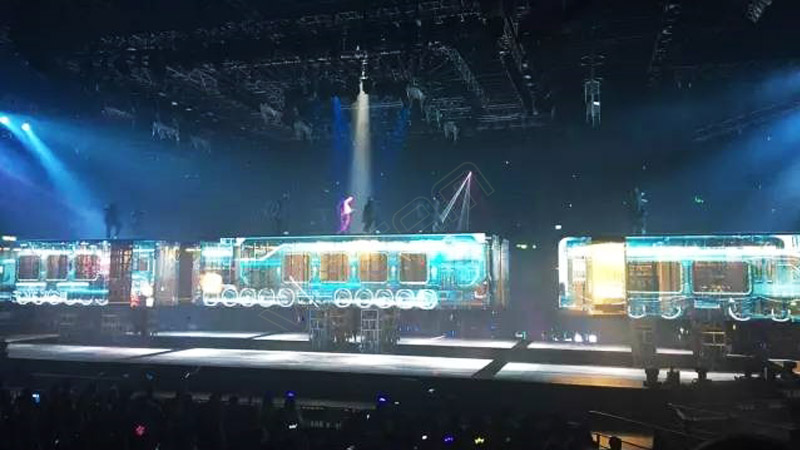 透明LED玻璃顯示屏多少錢？—實用LED透明屏價格參考