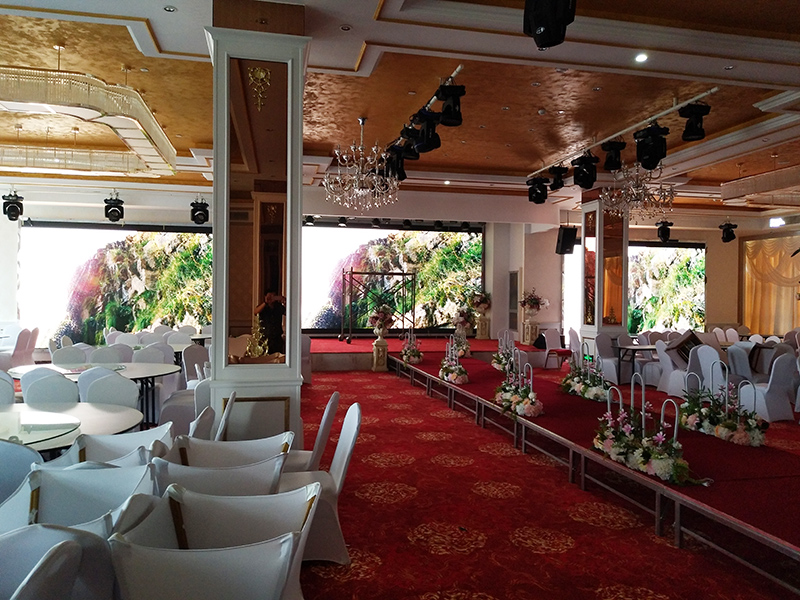 安徽安慶酒店全彩LED顯示屏項目