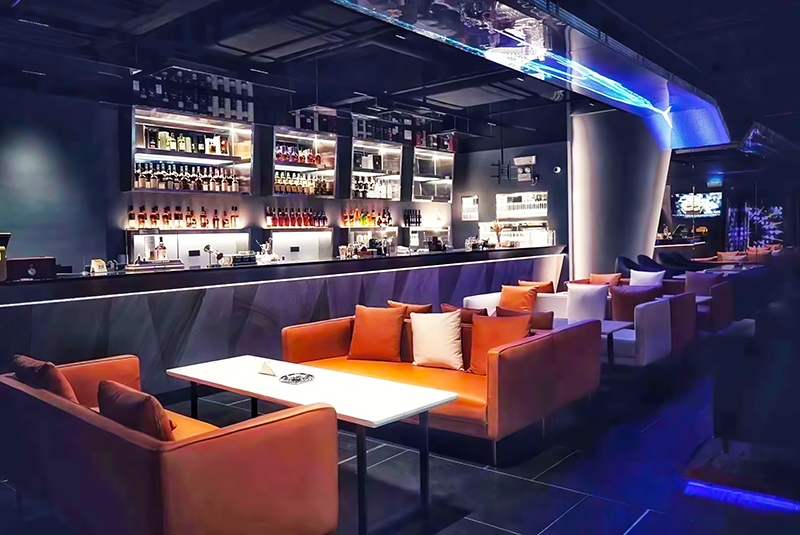 武漢Time藝術(shù)酒廊透明屏項(xiàng)目