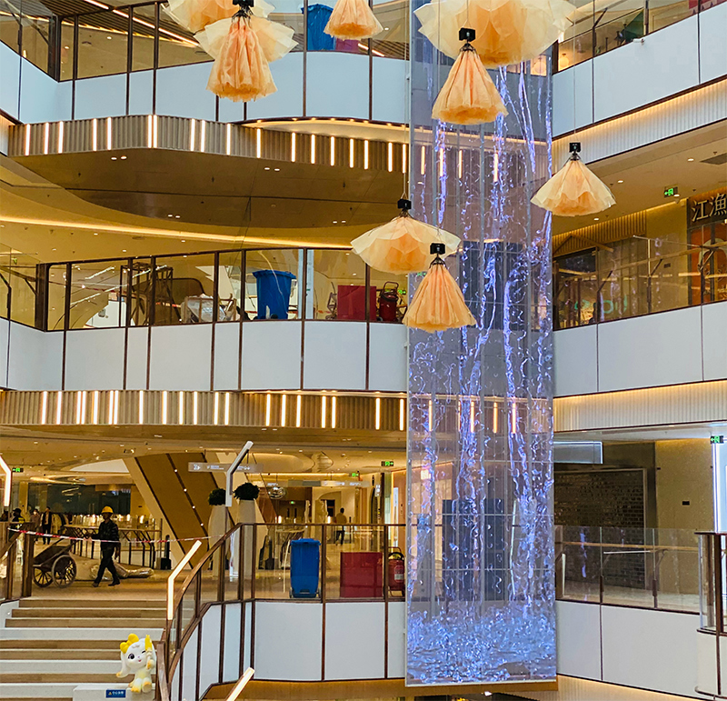 福州陽光天地購物中心LED透明屏項(xiàng)目