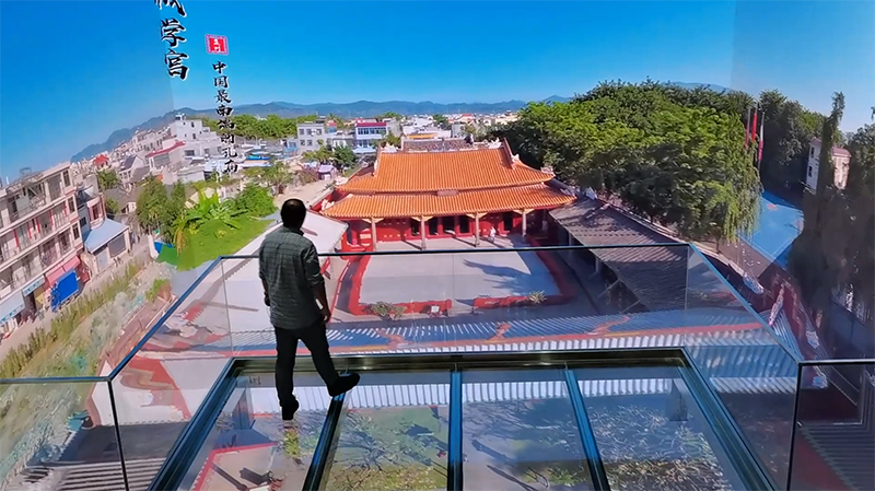 三亞崖州灣科技城產(chǎn)業(yè)促進中心四折幕LED租賃屏項目