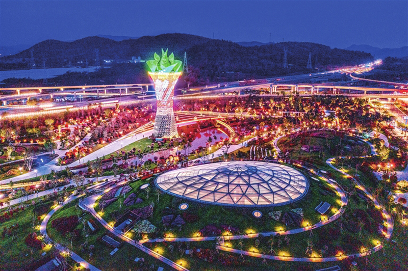 三亞崖州灣科技城迎賓塔LED網(wǎng)格屏項(xiàng)目