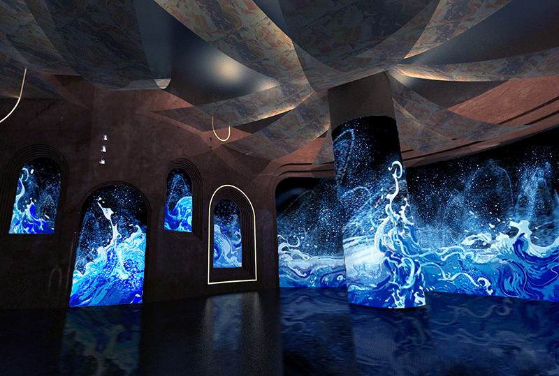 洛陽大河薈數(shù)字化博物館LED透明屏項目